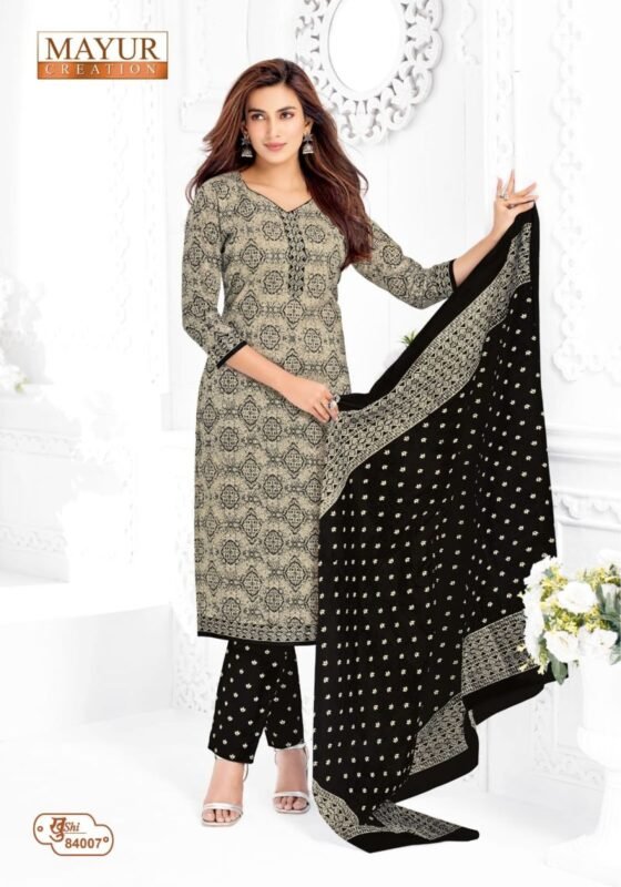 Latest Mayur Khushi Vol 84 Cotton Printed Daily Wear Dress Material Wholesale 2026