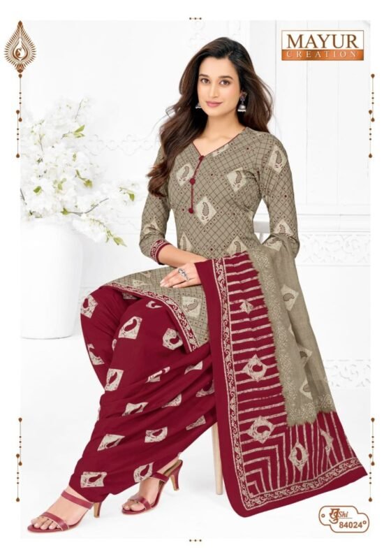 Latest Mayur Khushi Vol 84 Cotton Printed Daily Wear Dress Material Wholesale 2026