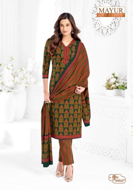 Latest Mayur Khushi Vol 84 Cotton Printed Daily Wear Dress Material Wholesale 2026