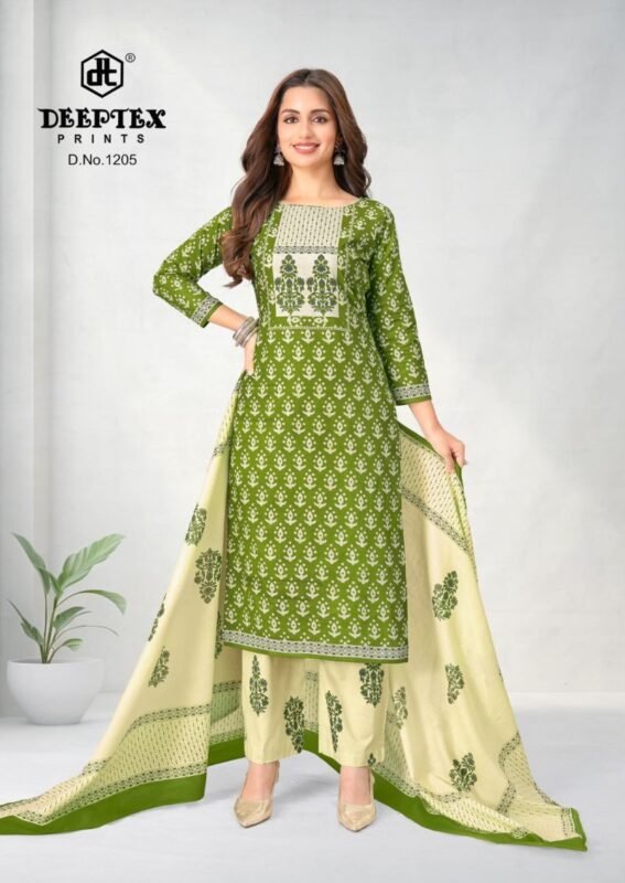 Latest Deeptex Aaliza Vol 12 Readymade Cotton Printed Dress Material Wholesale 2026