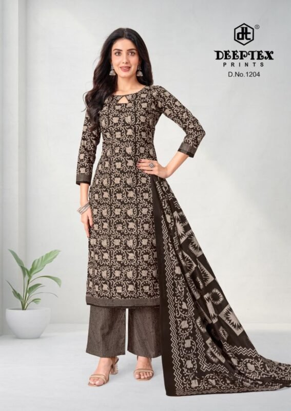 Latest Deeptex Aaliza Vol 12 Readymade Cotton Printed Dress Material Wholesale 2026