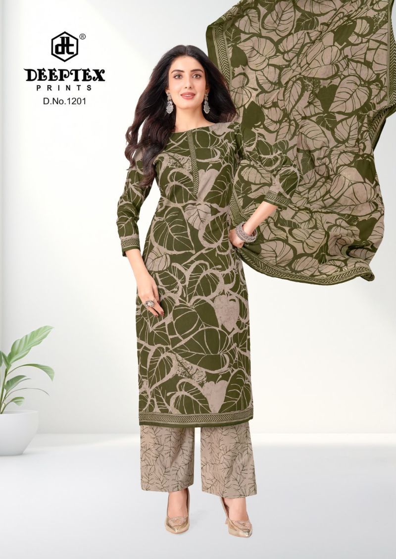 Latest Deeptex Aaliza Vol 12 Readymade Cotton Printed Dress Material Wholesale 2026