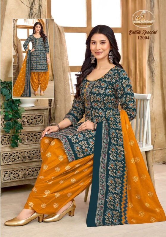 Beautiful Miss World Battik Special Vol 12 Readymade Cotton Patiyala Dress Wholesale 2026