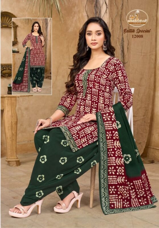 Beautiful Miss World Battik Special Vol 12 Readymade Cotton Patiyala Dress Wholesale 2026