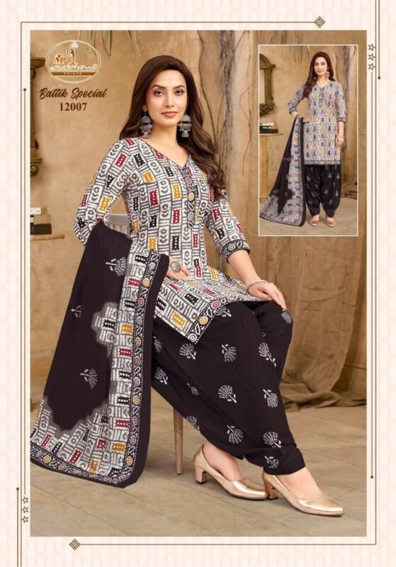 Beautiful Miss World Battik Special Vol 12 Readymade Cotton Patiyala Dress Wholesale 2026