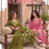 Veronica Vol 4 Mul Chanderi Fancy Kurti With Bottom Dupatta Wholesale