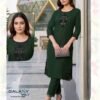 Beautiful Kalavatis Galaxy Vol 1 P V Vartican Embroidered Kurti With Bottom Wholesale 2026