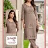 Stylish Kalavatis Senorita Vol 1 Mul Chanderi Embroidered Kurti With Bottom Wholesale 2026