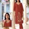 Buy Kalavatis Comet Vol 1 P V Roman Embroidery Kurti With Bottom Wholesale 2026