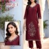 Buy Kalavatis Comet Vol 1 P V Roman Embroidery Kurti With Bottom Wholesale 2026