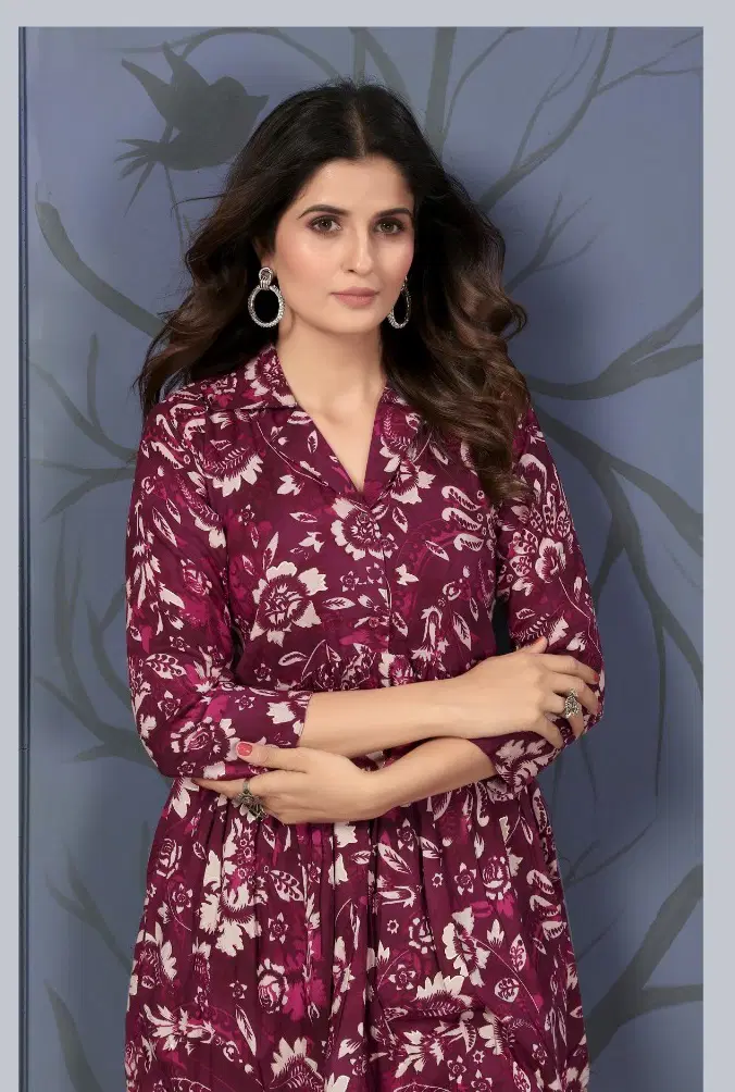 Moksh Lotus D No 847 Rayon Fancy Co Ord Set Collection Wholesale