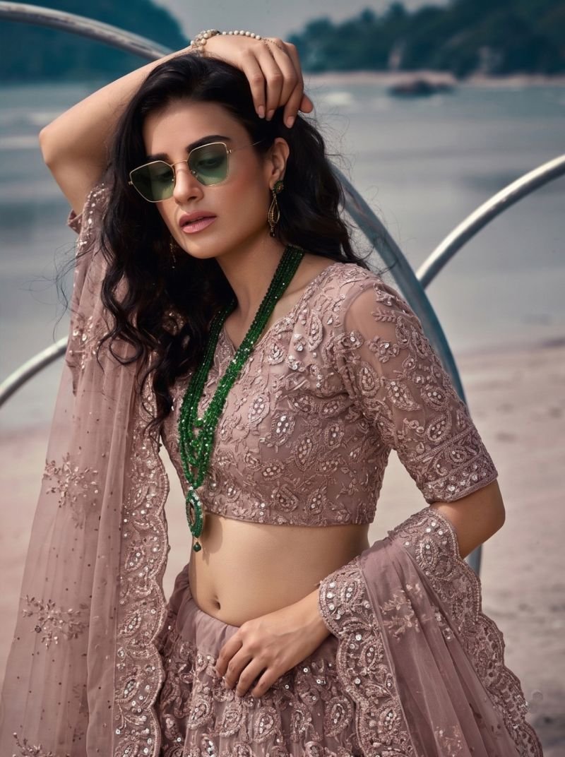 Latest Senhora 7113 Pure Butterfly Net Embroidered Engagement Lehenga Wholesale 2026