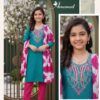 Beautiful Amanat D No 1001 To 08 Berlin Plain Embroidered Kids Kurti Set Wholesale 2026
