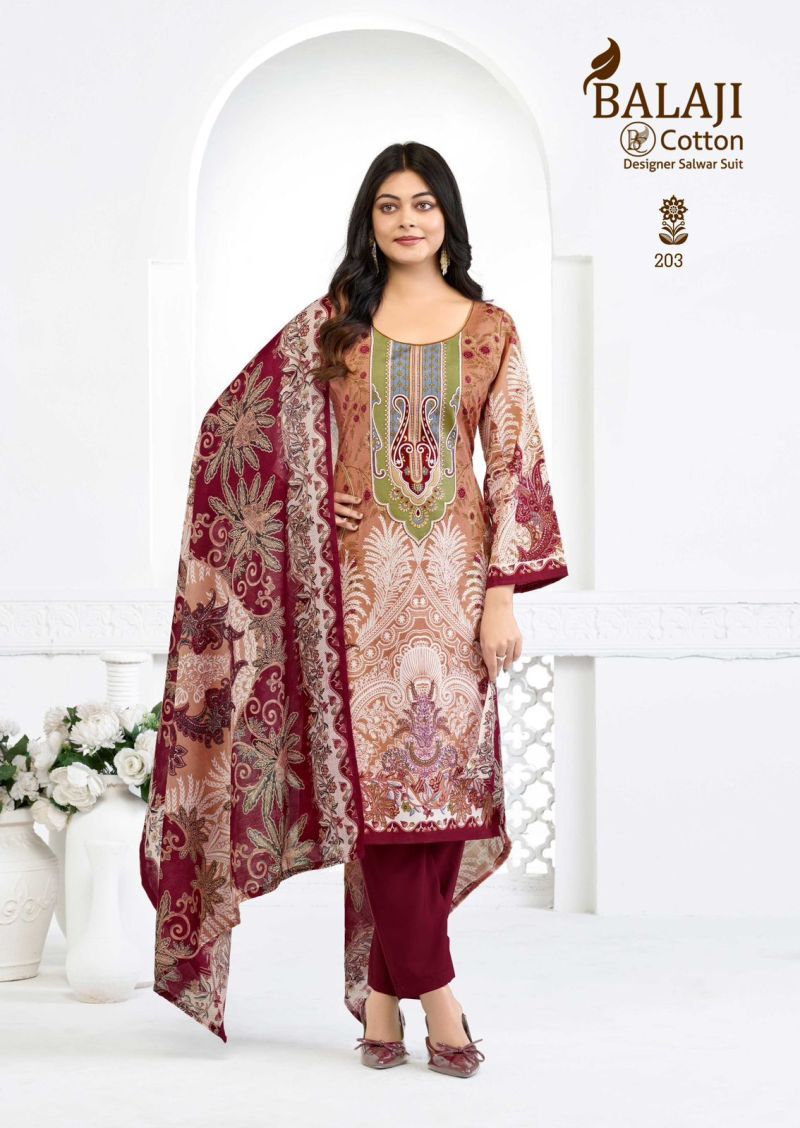 Latest Balaji Nargis Vol 2 Readymade Cotton Karachi Kurti Pant With Dupatta Wholesale 2026