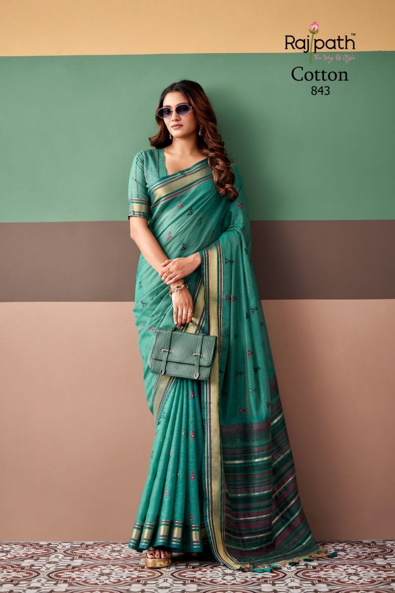Rajpath Coco Cotton Zari Weaving Saree Collection Wholesale