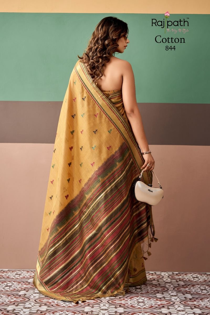 Rajpath Coco Cotton Zari Weaving Saree Collection Wholesale