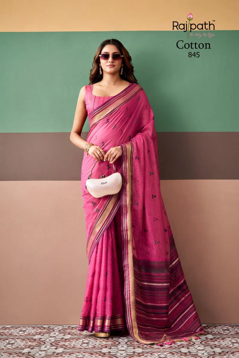 Rajpath Coco Cotton Zari Weaving Saree Collection Wholesale