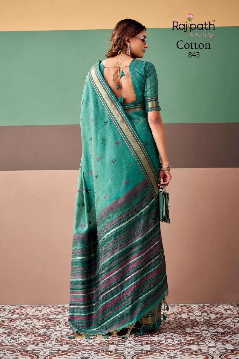 Rajpath Coco Cotton Zari Weaving Saree Collection Wholesale