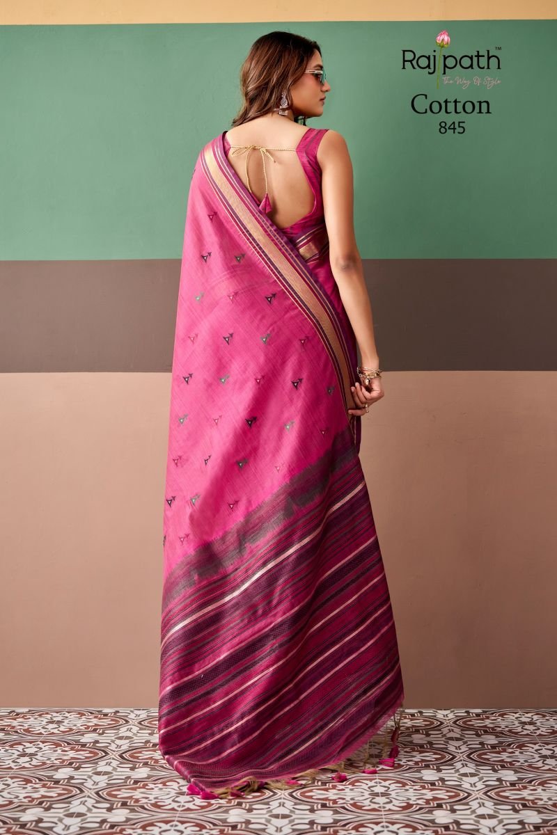 Rajpath Coco Cotton Zari Weaving Saree Collection Wholesale