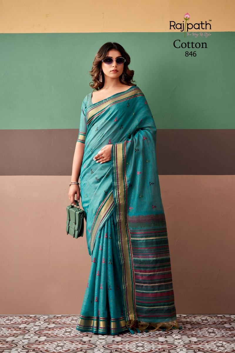 Rajpath Coco Cotton Zari Weaving Saree Collection Wholesale