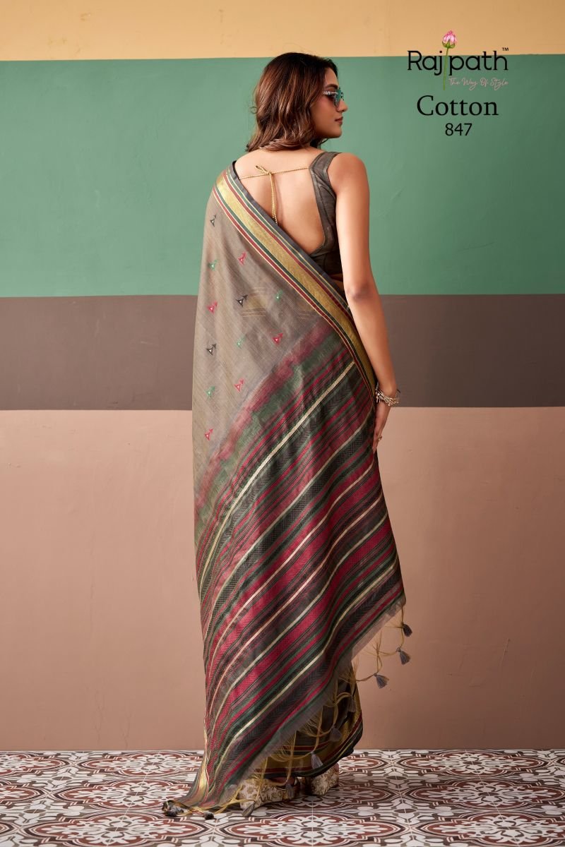 Rajpath Coco Cotton Zari Weaving Saree Collection Wholesale