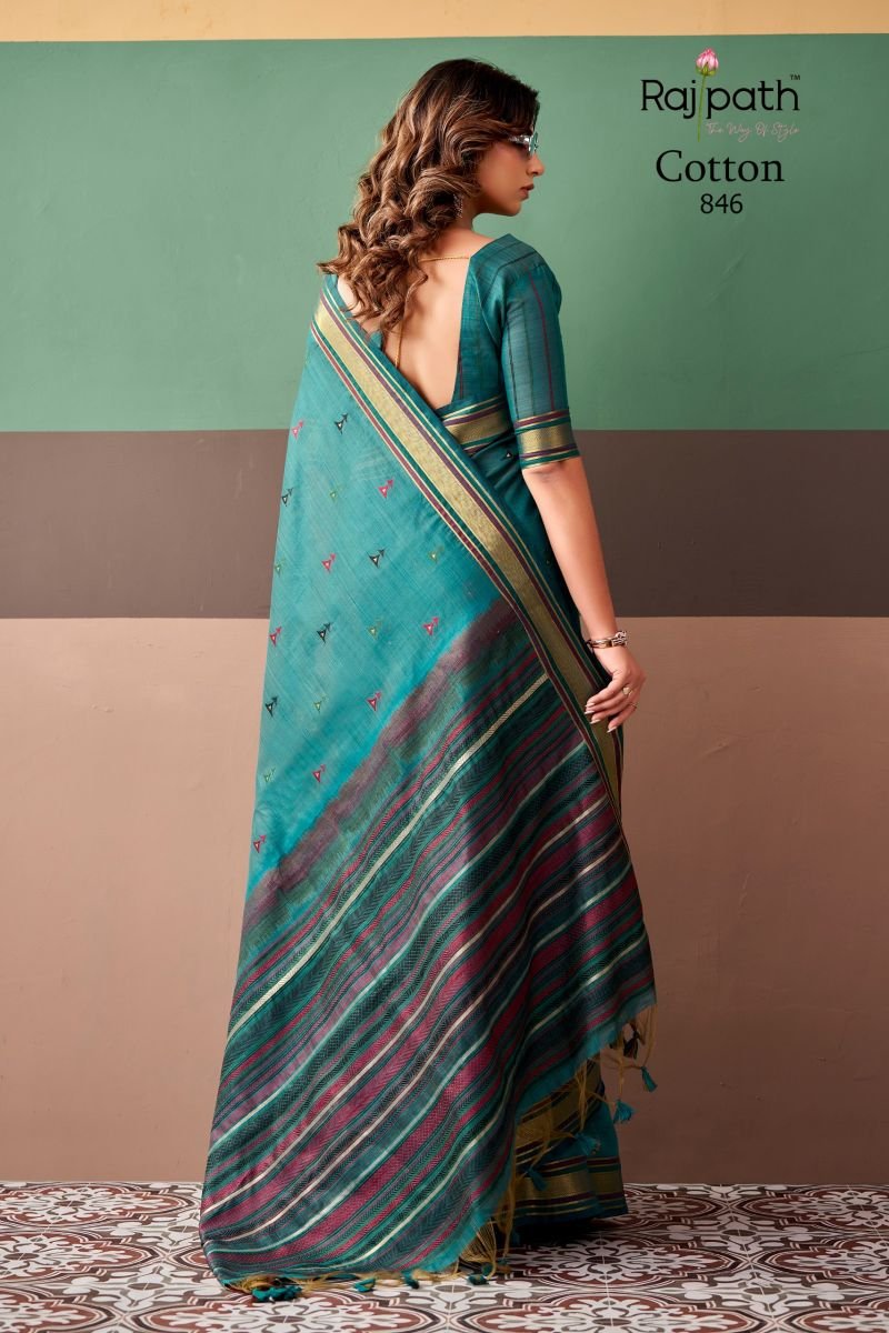 Rajpath Coco Cotton Zari Weaving Saree Collection Wholesale