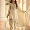 Kiara Vichitra Silk Mirror Work Kurti Set Raksha Bandhan 2026