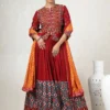 Launching C585 182 Muslin Cotton Printed Mirror Work Chaniya Choli Navratri 2026 2026
