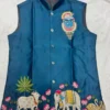 Stylish Shyam Shrinathji Satin Hand Work Designer Koti For Mens 2026