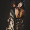 SS1010 5578 Twill Sequance Zari Embroidery Work Party Wear Saree