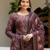 Aradhna 2071 Rayon Printed Office Wear Readymade Dress
