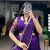 Buy WMN 1220 Tasar Silk Kalamkari Printed Lehenga Choli Exporters in India 2026