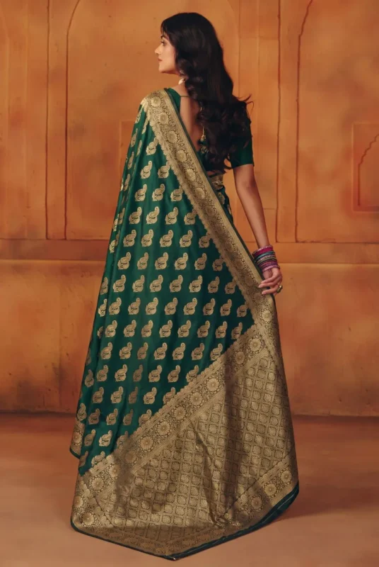 Latest LFK 5358 Banarasi Soft Silk Zari Work Festival Saree 2026