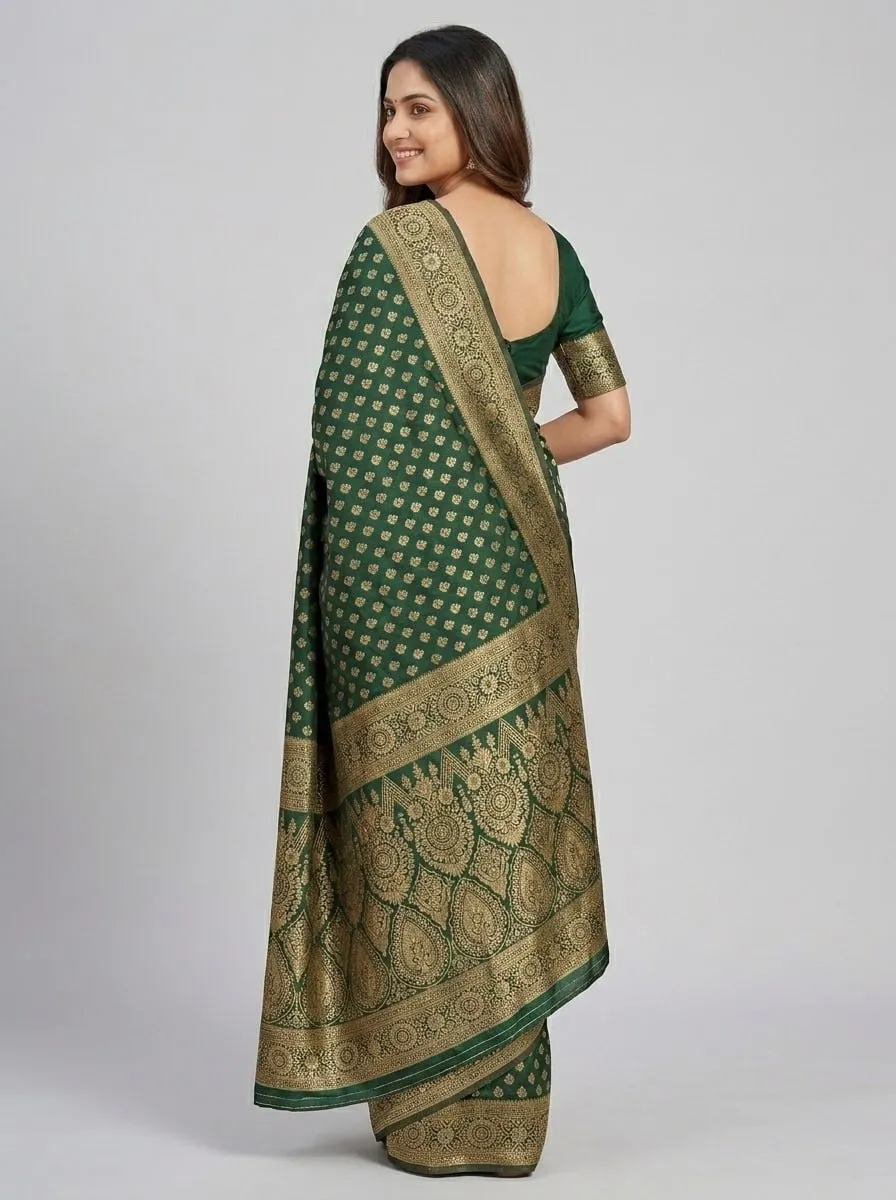 LFK 5359 Banarasi Soft Silk Zari Work Festival Saree Wholesale Market in Surat