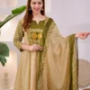 Latest ATQ Coco Mehndi Jaipuri Cotton Printed Rakhi Special Gown Collection 2026