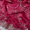 RBC 6016 Gold Crush Designer Gota Foil Work Festival Saree