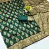 Latest LFK 5358 Banarasi Soft Silk Zari Work Festival Saree 2026