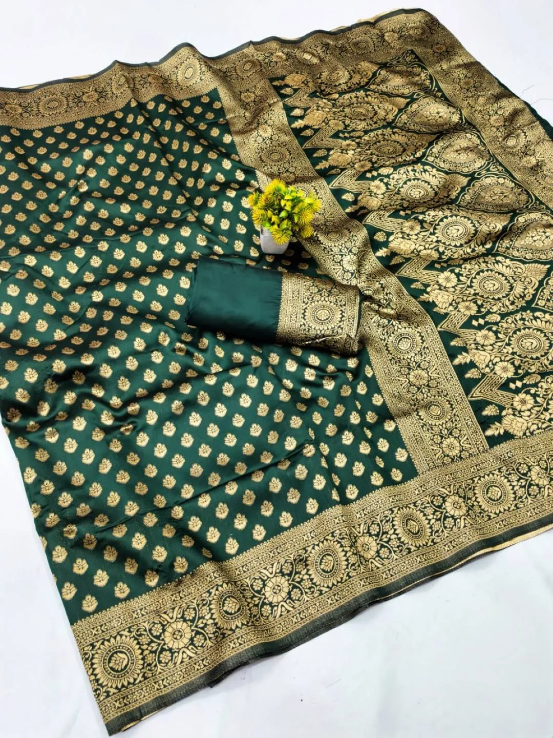 LFK 5359 Banarasi Soft Silk Zari Work Festival Saree Wholesale Market in Surat