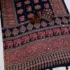 Buy SS1010 5598 Japan Satin Ajarakh Printed Mirror Work Festival Saree 2026