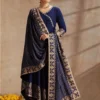 Beauty 1029 Rayon Embroidery Printed Work Anarkali Gown for Women