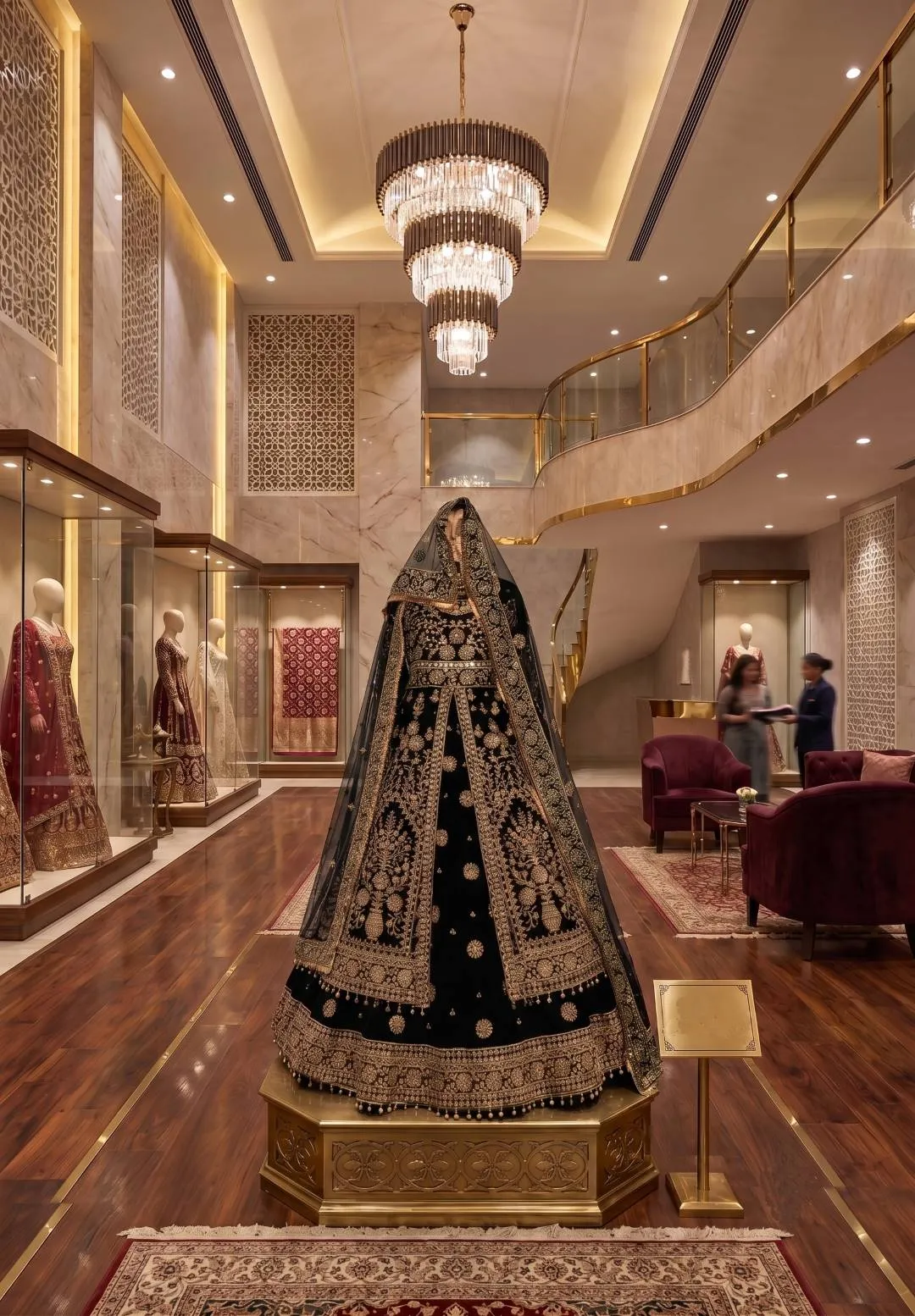 Stylish Kb 8103 Velvet Sequence Embroidery Work Trending Bridal Indo Western Lehenga 2026