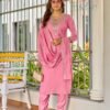 Buy Aanchi Ak 47 Mul Cotton Embroidered Kurti With Bottom Collection Wholesale 2026