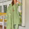 Buy Aanchi Ak 47 Mul Cotton Embroidered Kurti With Bottom Collection Wholesale 2026