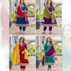 Beautiful Aanchi Bourbon Vichitra Silk Embroidered Anarkali Kurti With Bottom Dupatta Wholesale 2026