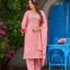 Latest Aanchi Coco Roman Glass Embroidered Kurti With Bottom Dupatta Wholesale 2026