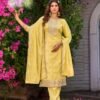 Latest Aanchi Coco Roman Glass Embroidered Kurti With Bottom Dupatta Wholesale 2026
