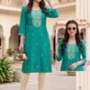 Beautiful Aanchi Jagruti Glass Silk Embroidered Kurti Collection Wholesale 2026