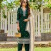 Latest Aanchi Jasmit Vichitra Silk Embroidered Kurti With Bottom Dupatta Wholesale 2026