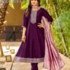 Beautiful Aanchi Riddhima Vichitra Silk Embroidered Kurti With Bottom Dupatta Wholesale 2026