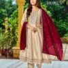 Stylish Aanchi Shagun Vichitra Silk Fancy Embroidered Kurti With Bottom Dupatta Wholesale 2026